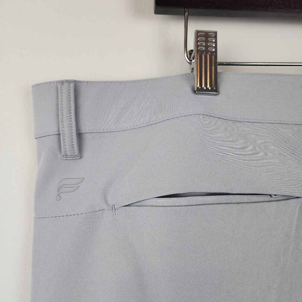 Fabletics Men Gray Lightweight Flex Straight Leg … - image 5